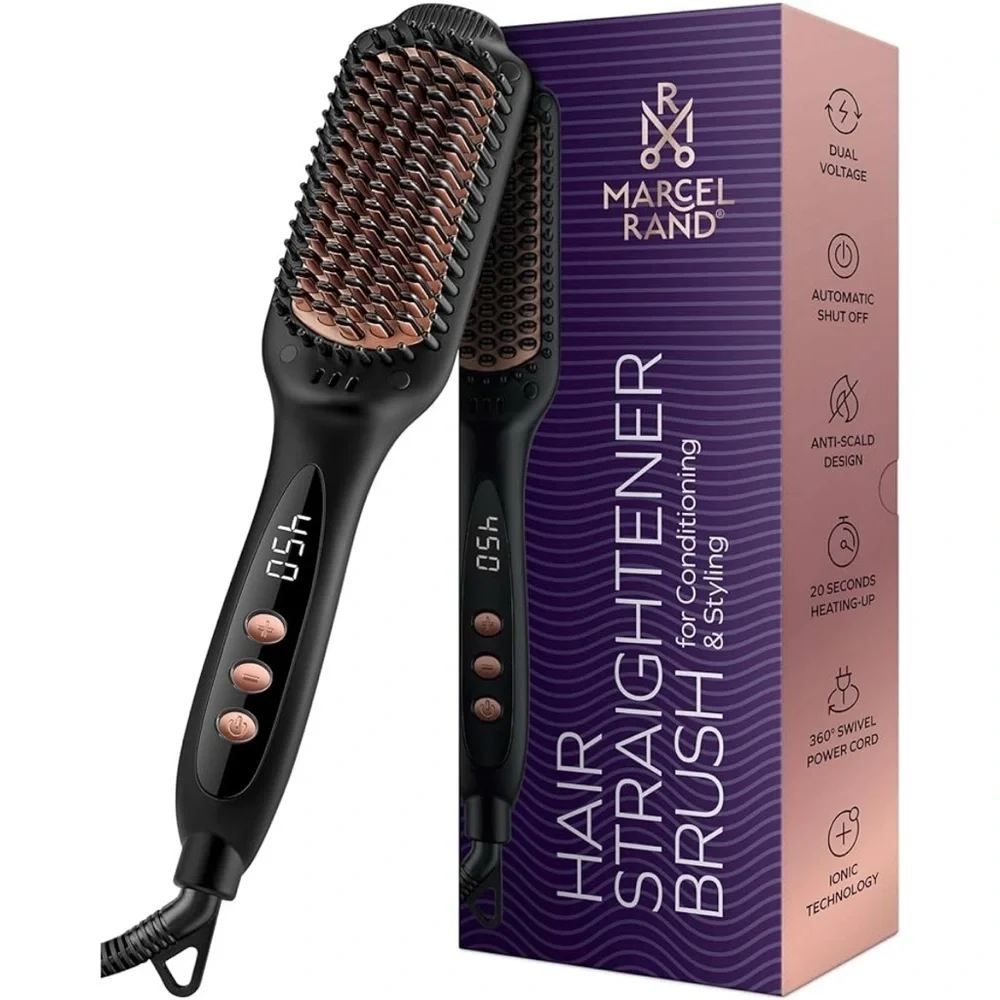 Marcel Rand Dual Voltage Hair Straightening Brush